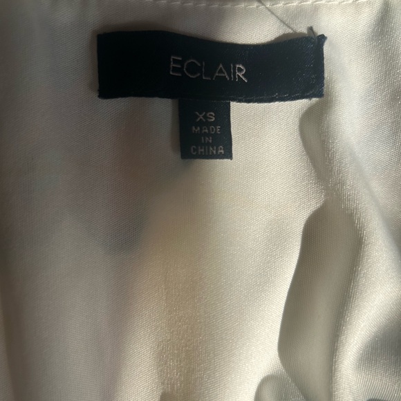 Versona Sweetheart Neckline Green/White Tropical Print Dress NWOT - Picture 5 of 5